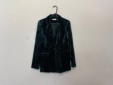 S- Woman  blazer, dark green