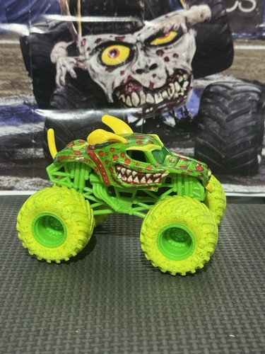 Monster Jam Mutt Dalmatian Zombie Invasion Loose Truck HTF 1/64 Diecast Walmart - Picture 2 of 2