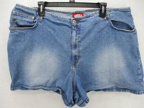 LA Blues Stretch Jean Shorts 28W Plus 