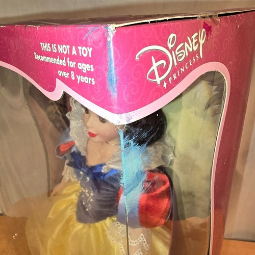 Bambola ricordo porcellana Disney Principessa Biancaneve nuova con scatola - Foto 7 di 7