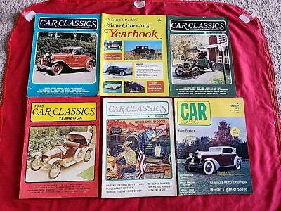 10 Different Car Classics Magazines Form The 1970s