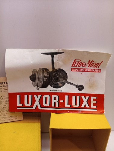 Luxor-Luxe Pezon & Michel Spinning Reel Made In France, paperswork, Box Working - Picture 6 of 15