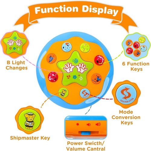 Baby Infant Toddler Toy Gift Early Development Learning Toy (Musical Project 1 ) - Picture 4 of 7