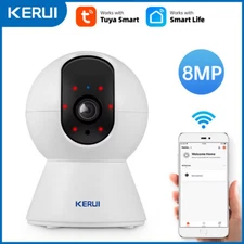  8MP IP Camera Wireless WIFI Tuya Outdoor CCTV HD Smart Home Security Infrared
