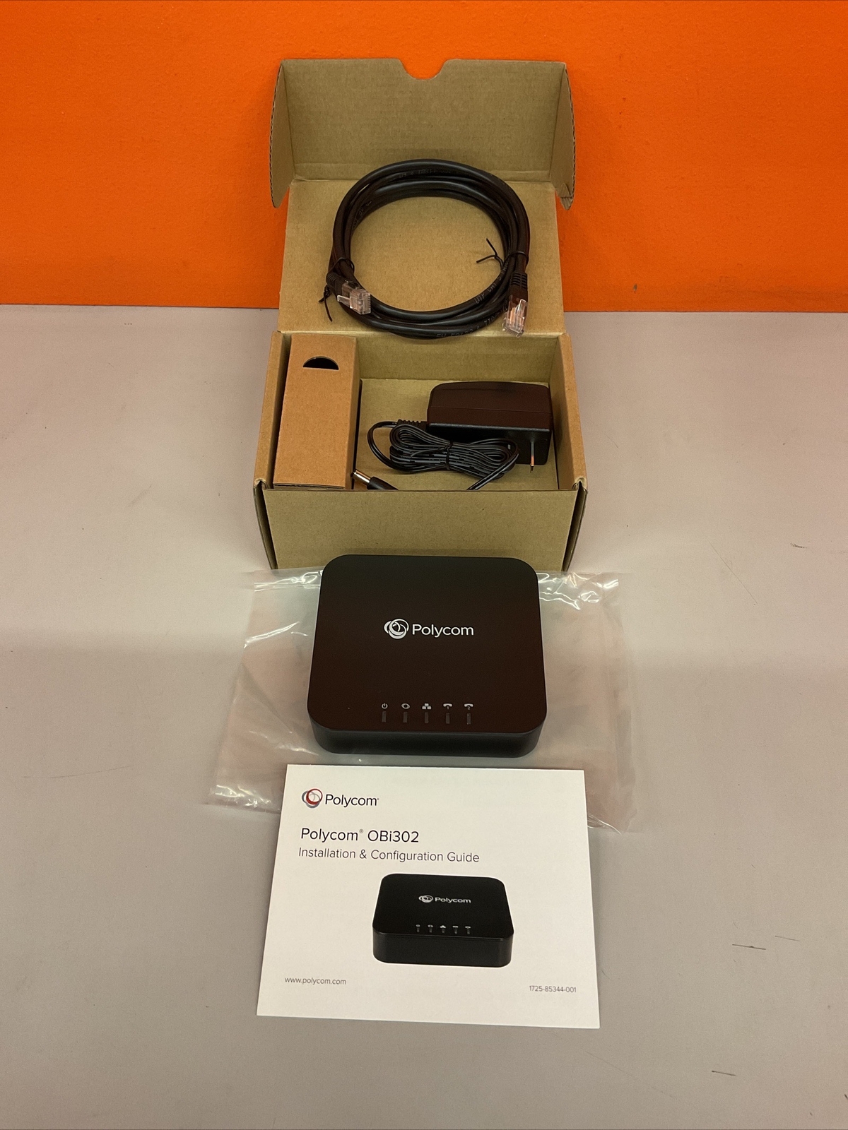 OBi302 VoIP Phone Adapter with AC Adapter eBay