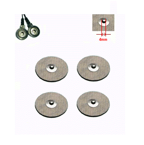 At 12 Electrodes Bandages Round Face Breast Biosan Beauty Center Clip Button Su - Imagen 2 de 3