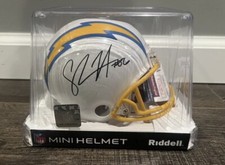 Shawne Merriman Autographed Signed Mini Helmet JSA Certified COA Chargers