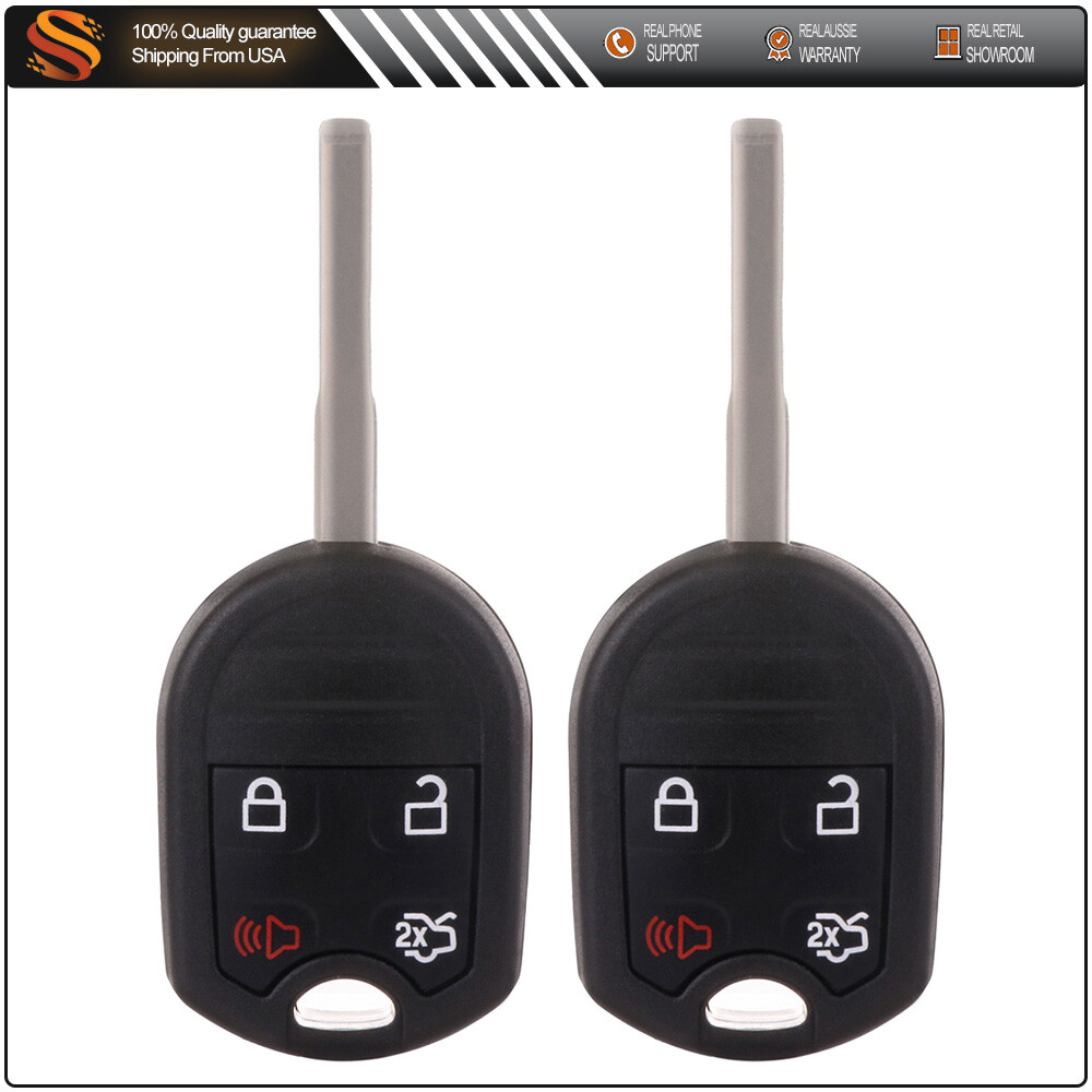 2-Button Remote Key Fob for Ford Fiesta 2015-2019 CWTWB1U793  