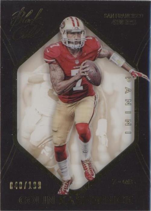 2014 Panini Black Gold Colin Kaepernick #2 - 1 of 2