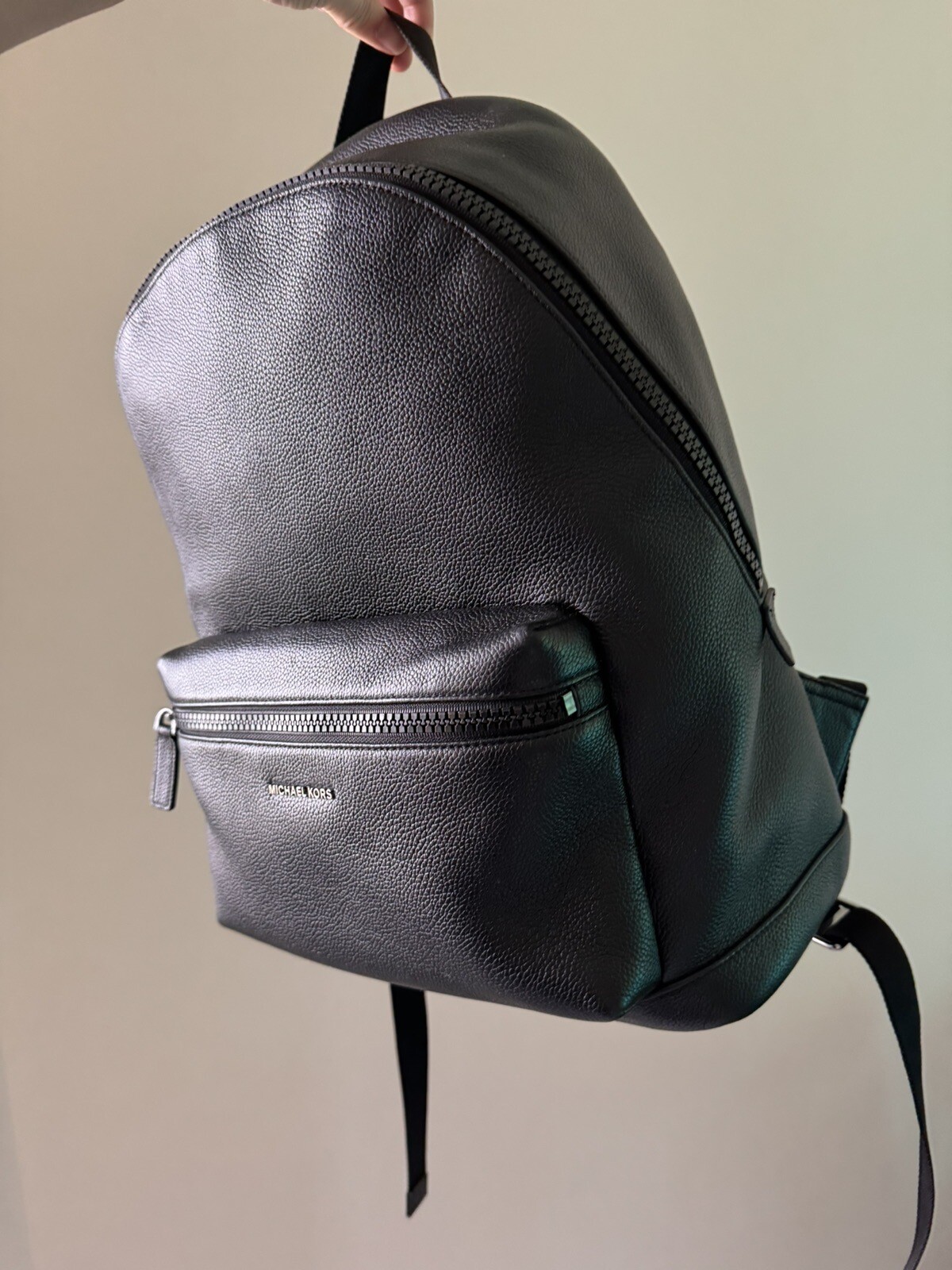 Michael Kors Backpack Black Pebbled - image 3