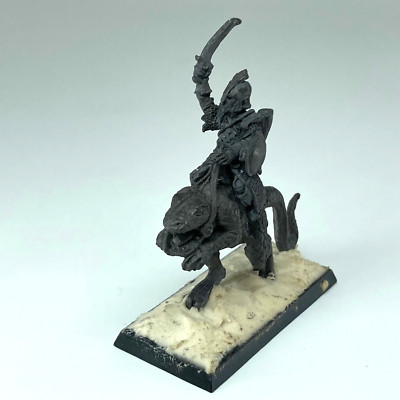 Dark Elf On Cold One - Dark Elves - Warhammer Fantasy Classic Metal C5634