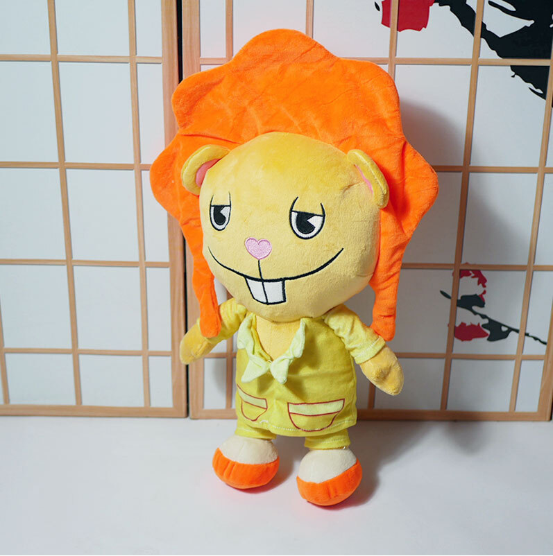 Happy Tree Friends Htf Disco Bear Plush Toy Stuffed Disco  Yameii Online Plush Doll Collectible Deko Rare HTF Saddboy Digital Art Fandom 9\