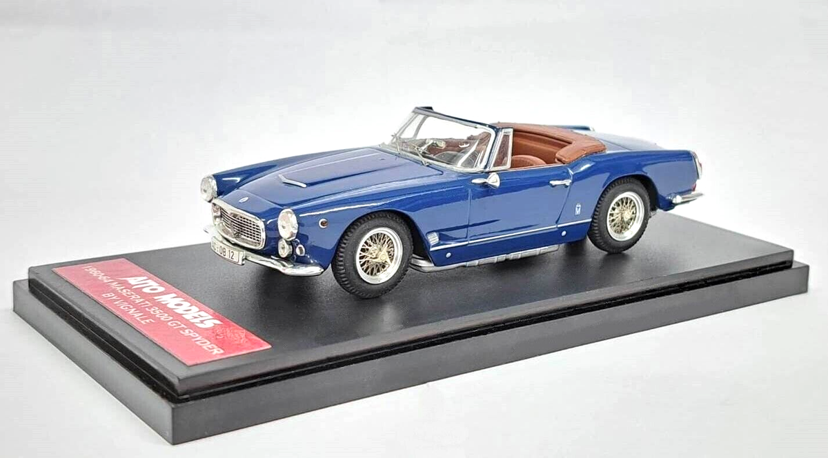 ミニカー MINICHAMPS Maserati 3500 GT Cabriolet 1/43 AITO / MINICHAMPS 1960 MASERATI 3500 GT SPYDER VIGNALE N/BBR