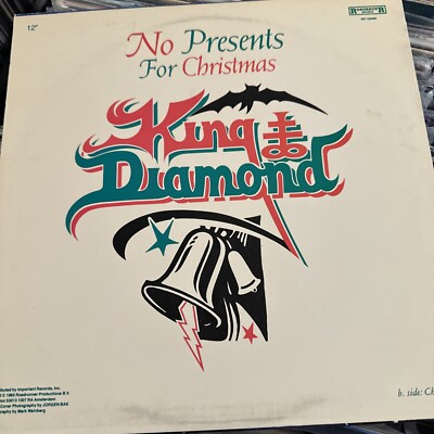 King Diamond ‎– No Presents For Christmas 12' Single Roadrunner