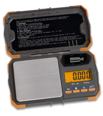 Pocket Digital Pocket Scale 20g x 0.001g Cal Weight Jewelry Gold Gram Herb Karat