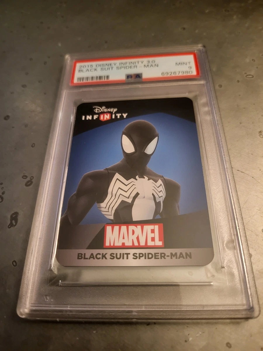 Marvel BLACK SUIT SPIDER-MAN Disney Infinity Edition 30 Card PSA 9  MINT-Highest  eBay