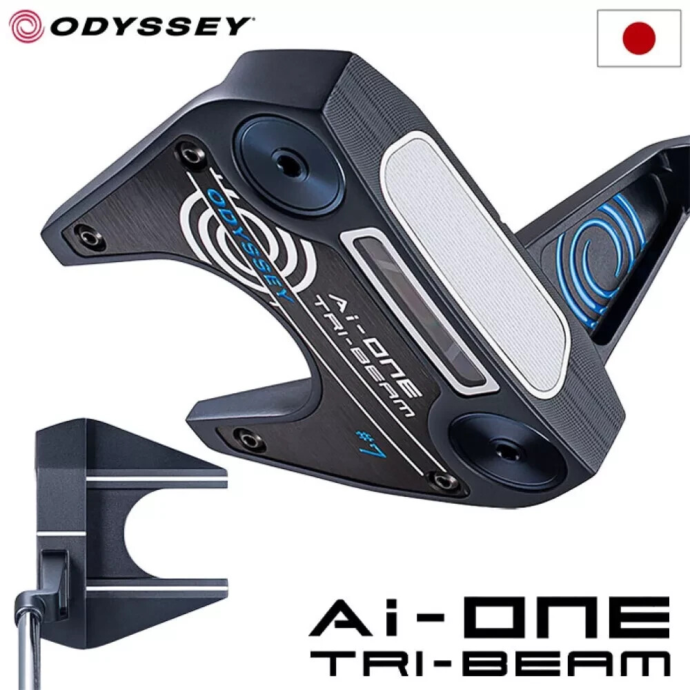 ODYSSEY 2024 AI ONE TRI-BEAM #7 CH Putter StrokeLab RH 34ich