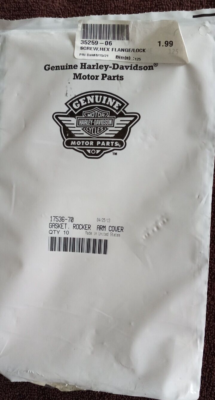 Genuine Harley-Davidson '57-'85 Rocker Arm Cover Gasket OEM P/N