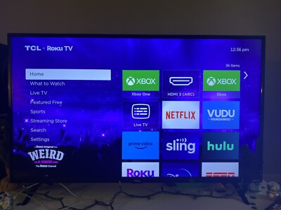 TCL Roku TV 4K 本体 US アメリカ 43インチ 43S421 TCL 43