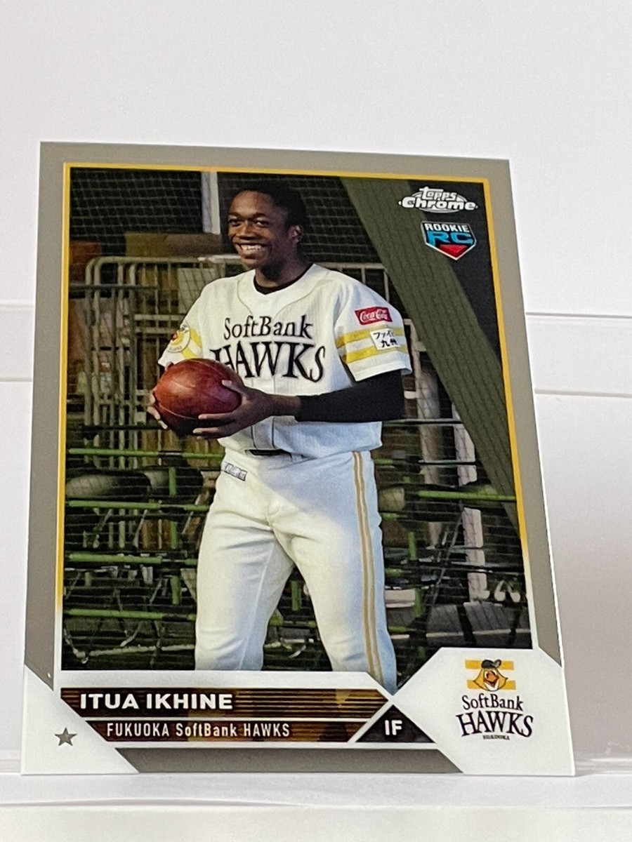Itua Ikhine 2023 Topps Chrome Rookie RC #121 Fukuoka