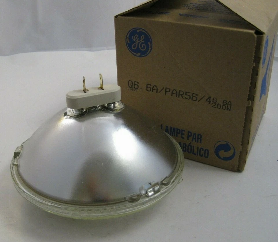 GE 200 Watt 6.6A 45V Sealed Beam Aircraft Lamp - PAR56 - Mogul End GX16d (18309) - Image 2 of 4
