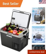 Versatile 12V Electric Car Refrigerator - Perfect for Travel  Roadside Relaxing