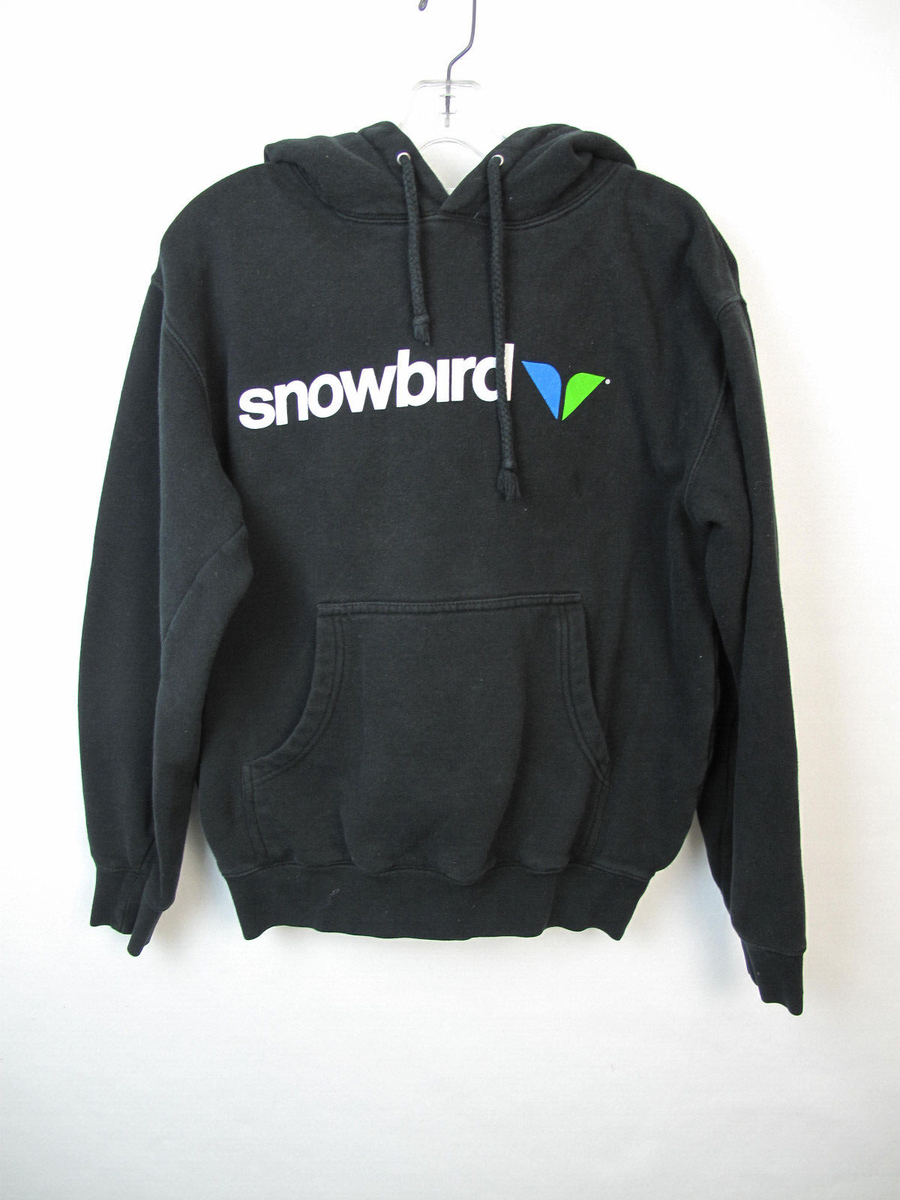 Snowbird Ski Resort Tourism Kids Hoodie Clothing Black Independent Company  sz XS
