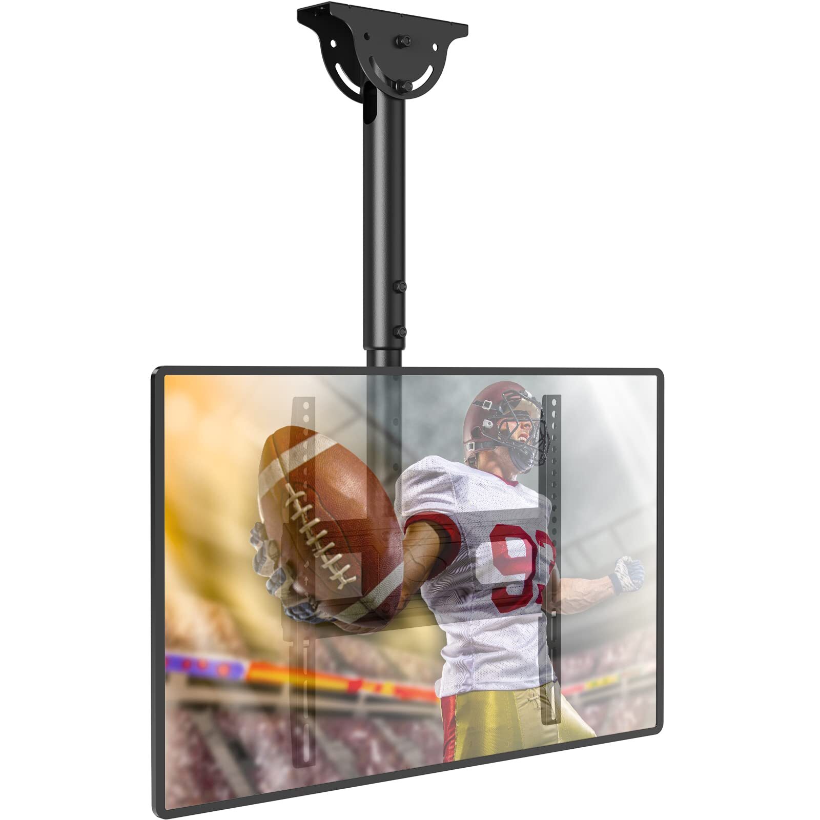 Ceiling TV Mount, Full Motion Adjustable Mount Bracket Fits Most LED, LCD, OL...-image