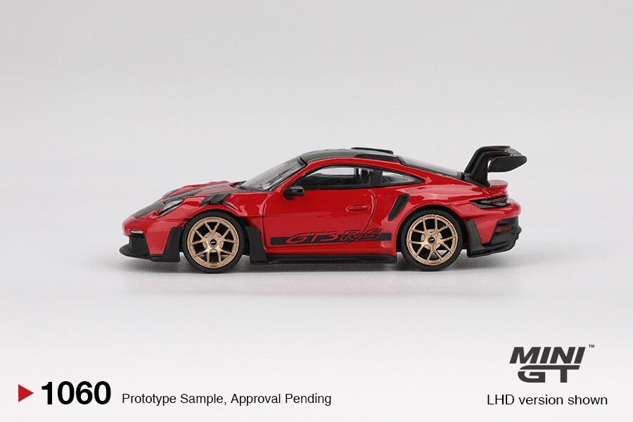 Pre-order) Mini GT #1060 Porsche 911(992)GT3 RS Weissach Package