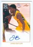 JARED BUTLER "XRC AUTOGRAPH CARD" LEAF MEMORIES BASKETBALL 2022