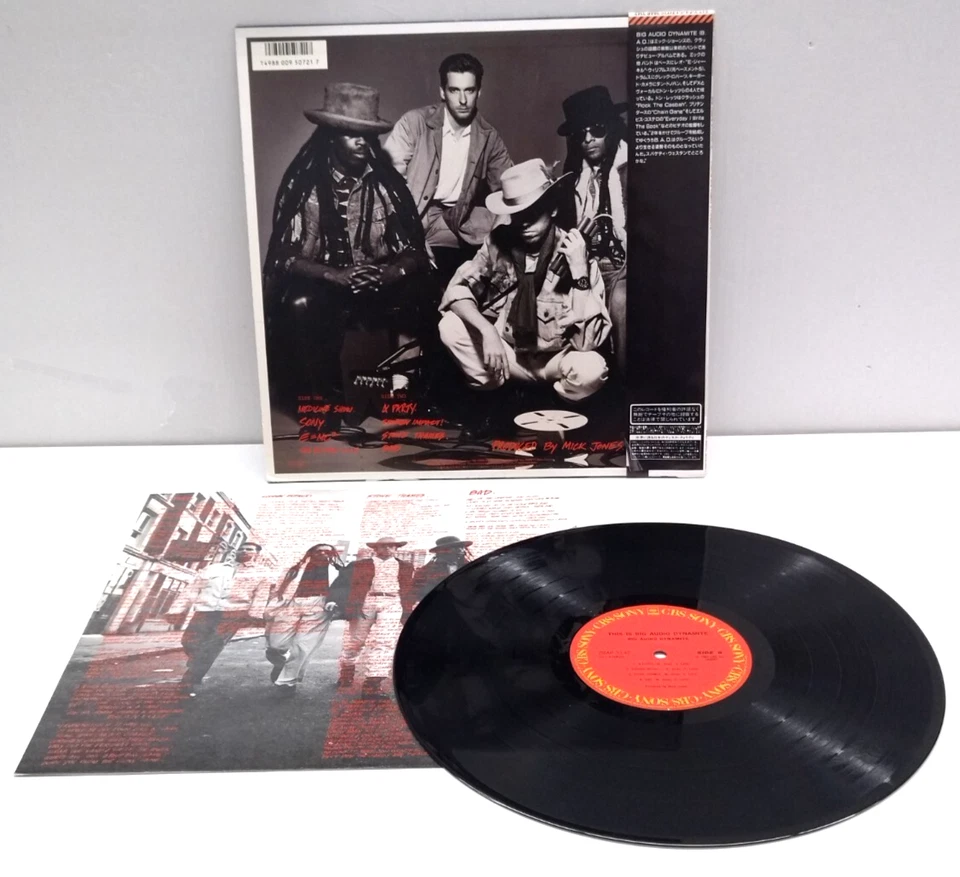 Big Audio Dynamite - This Is Big Audio Dynamite LP 1985 Japan The Clash w/ obi Foto 2 de 4