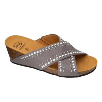 Dr. Scholl's Michelle Cross - Bequeme Damen Slipper Bioprint 40