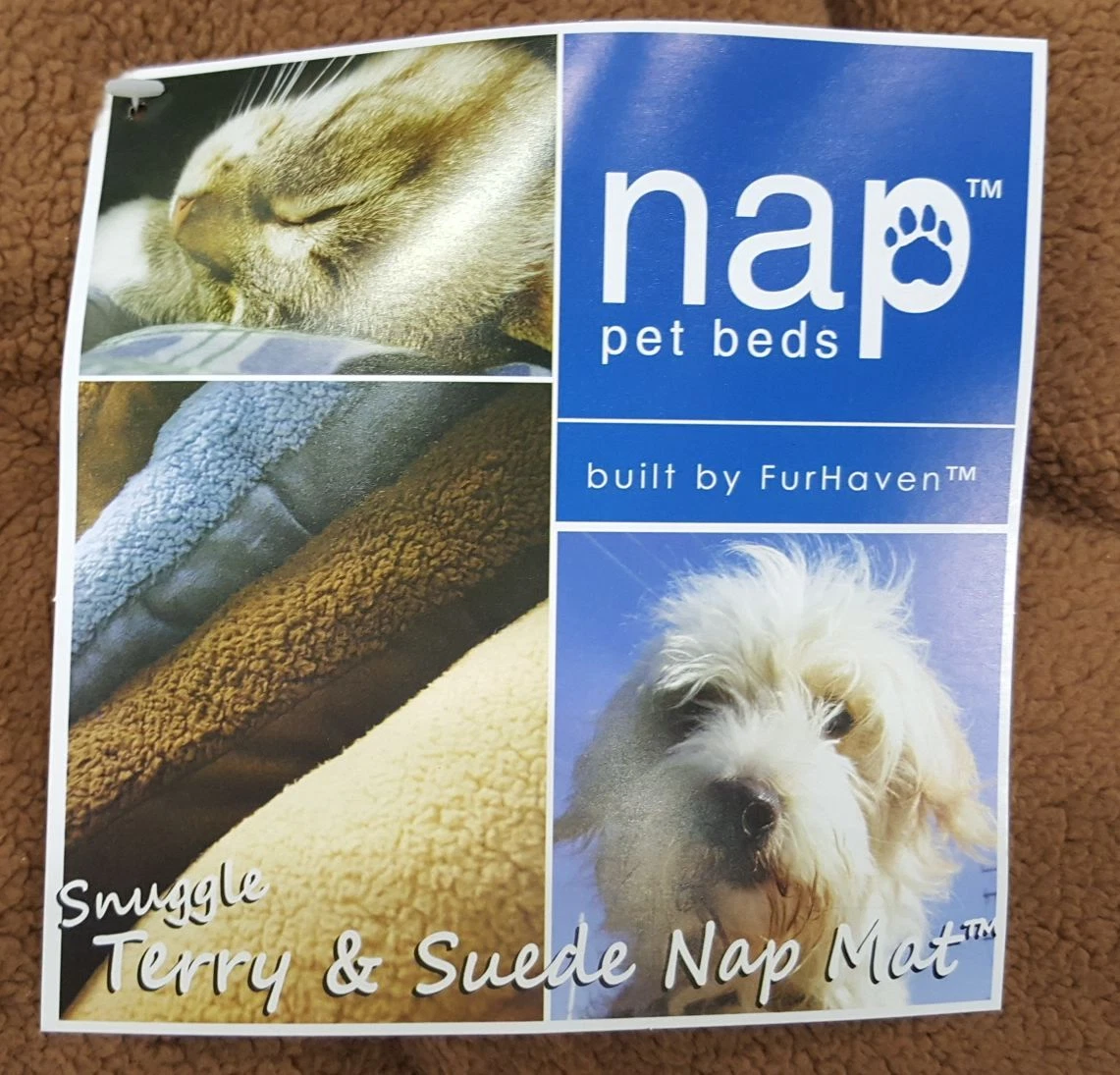 Furhaven nap pet clearance bed