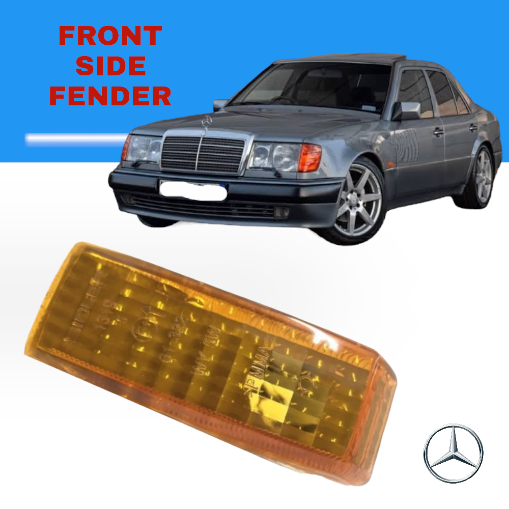 Lens Side Marker Fender Lights Fits For Mercedes-Benz W124