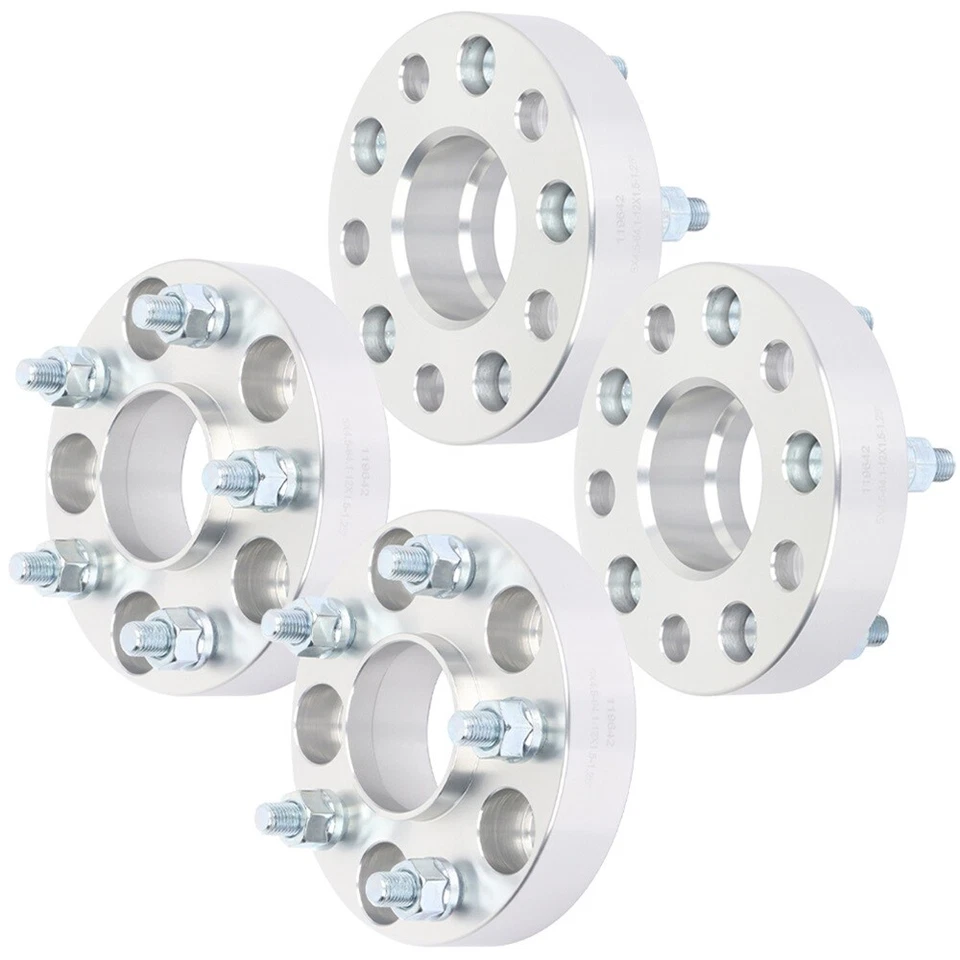 4x 1.25" 5x4.5 Hubcentric Wheel Spacers For Honda Accord EX EX-L LX LX-S Touring - Image 3 of 4