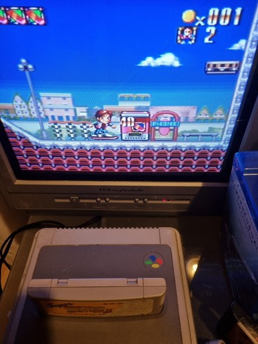 BACK TO THE FUTURE II 2 SUPER FAMICOM JAP SNES GAME CART TESTED WORKING - Picture 4 of 4