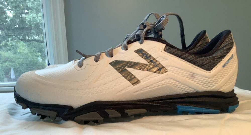 New Balance NBG1007WK Men's Size 10 2E Wide Golf Shoes Excellent Condition  