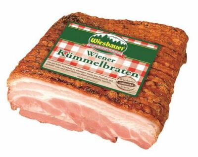 Wiener Kümmelbraten 1/2 ohne Knorpel von Wiesbauer ca. 1,500 kg         Wurst