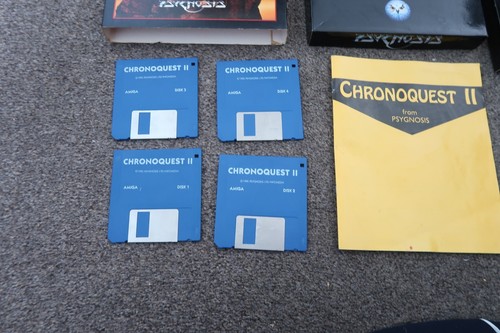 Chrono Quest II By Psygnosis ~ Original Boxed Amiga Game VGC - Afbeelding 4 van 8