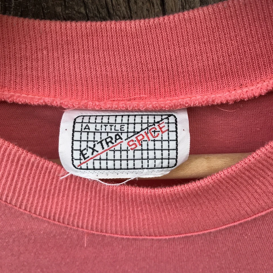 Vestido recto sin mangas rosa coral sin mangas cintura caída años 80-90, grande Foto 3 de 4