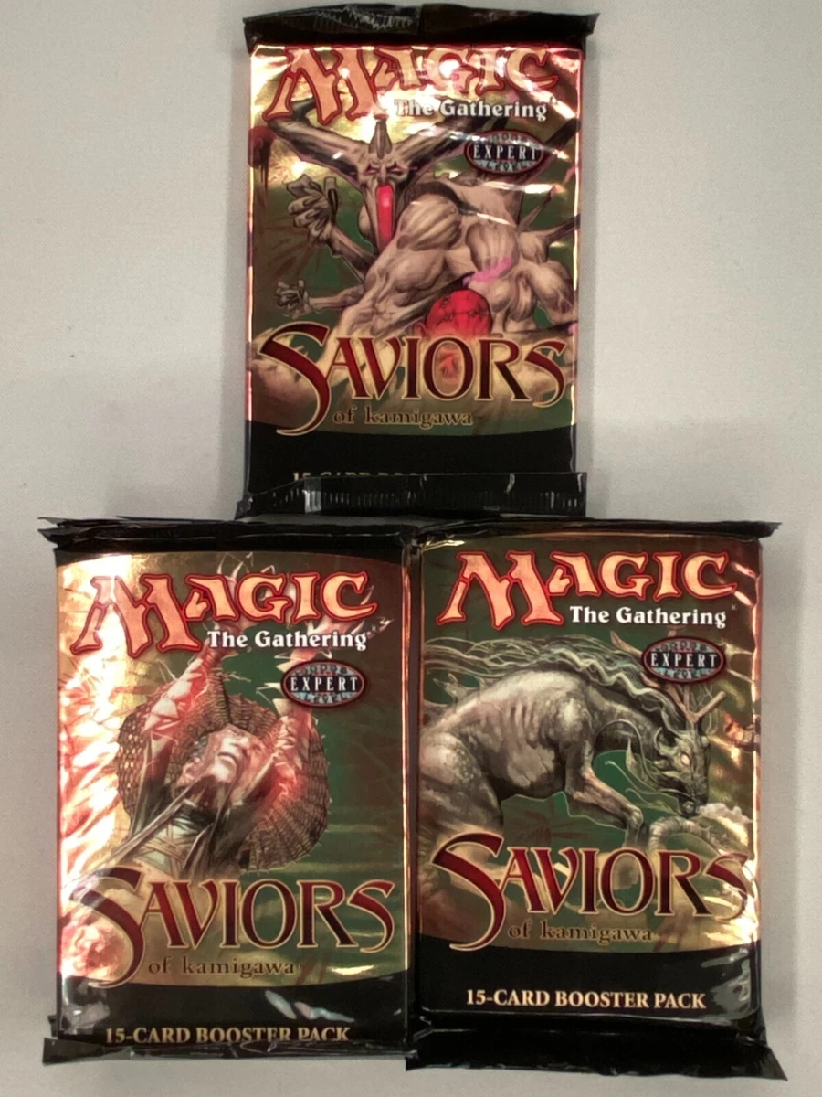 Magic: The Gathering Saviors of Kamigawa Sealed Collectible Card