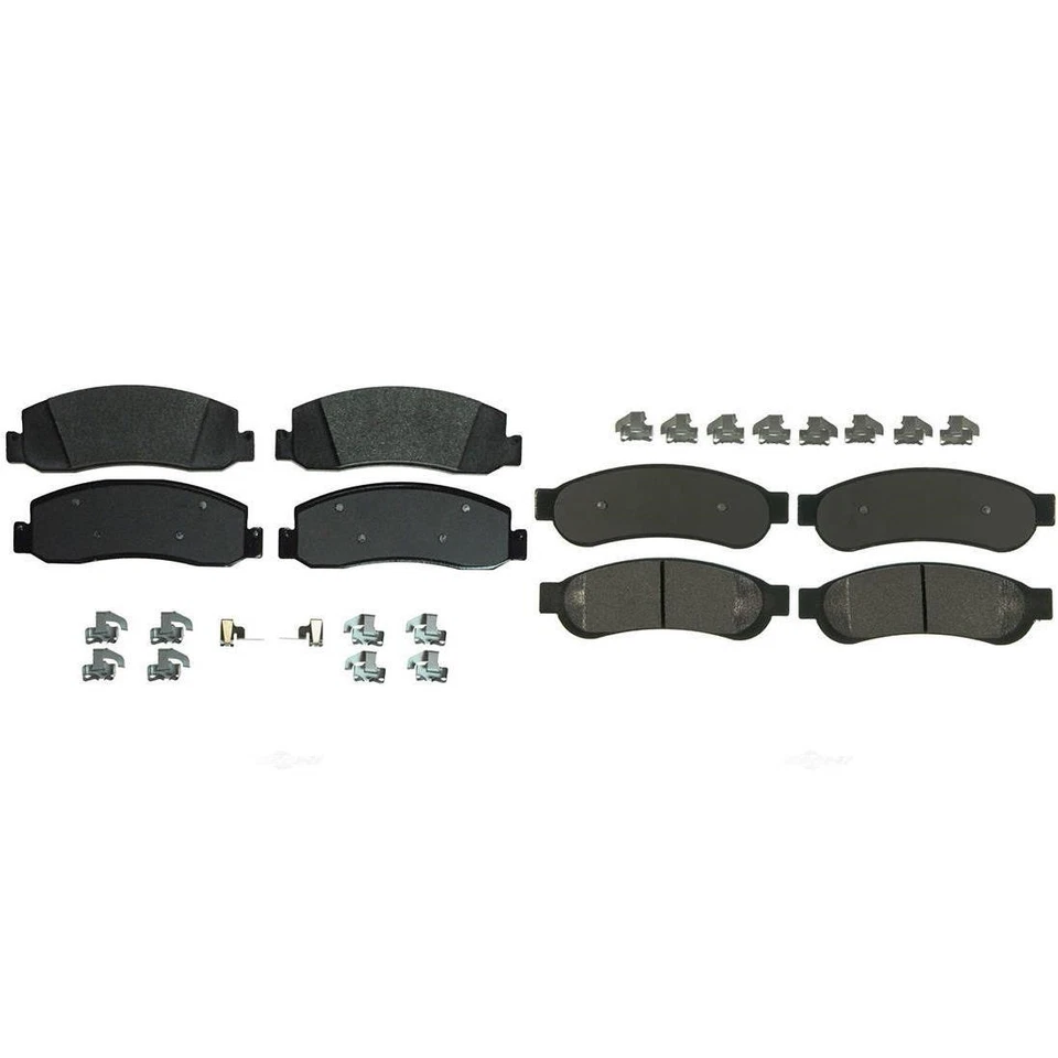 Комплект из 8 передних и задних дисковых тормозных колодок Wagner для FORD F-250 SUPER DUTY 2008-2010 - Изображение 3 из 4