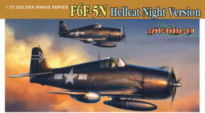 Cyber-Hobby 1:72 F6F-5N Hellcat, Night Version - Wing Tech Series