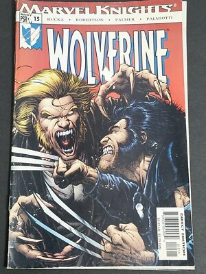 Wolverine (2003 Series) #15 Marvel Knights July 2004 Marvel comic book. 