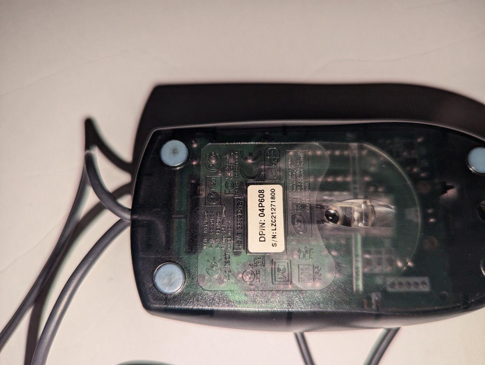 Dell Logitech Optical USB 3 Button Scroll Mouse Model M-ur69  