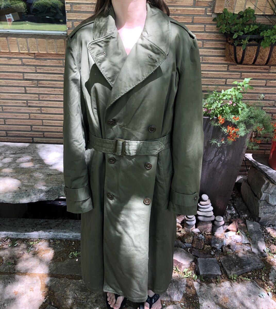 Vietnam Era US ARMY Overcoat Cotton & Wool Liner OG 107 Vietnam Era US ARMY Overcoat Cotton & Wool Liner OG 107