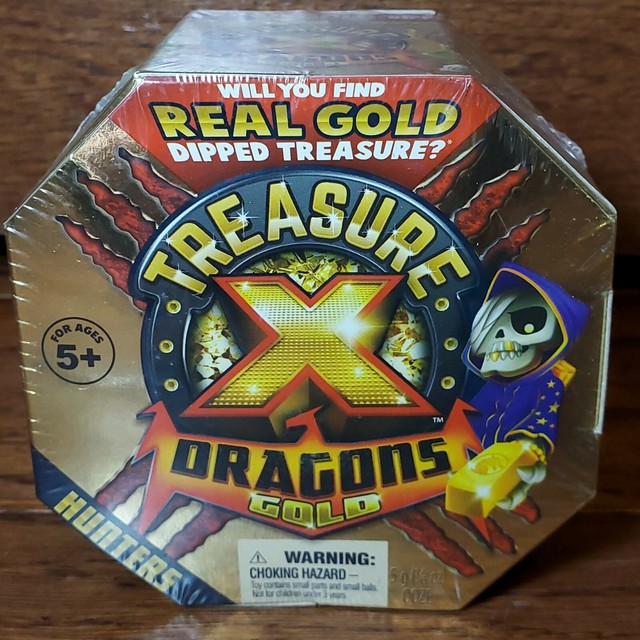 Moose Toys Treasure X Quest for Dragons Gold Treasure Hunter (41507
