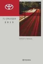2013 Toyota FJ Cruiser Owners Manual User Guide