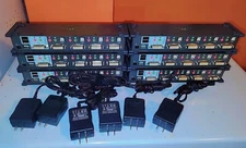 Used Iogear DVI Miniview 4 Port USB KVMP & Switch w/ Audio GCS1104 + Charger