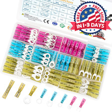 120 conectores de alambre termorretr ctiles,kit de terminales el ctricos marino